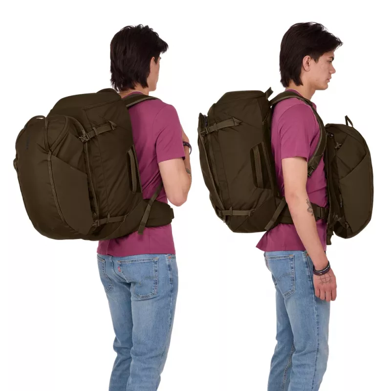 Thule TLPM260 Deep Khaki mugursoma Ceļojumu mugursoma Poliesteris