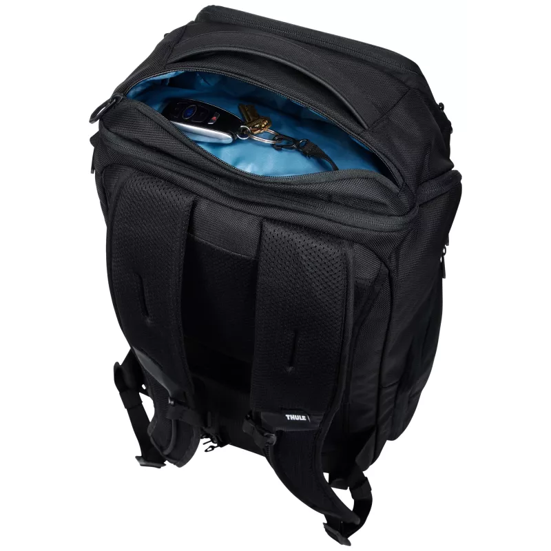 Thule Accent TACBP2216 mugursoma Ceļojumu mugursoma Melna Pārstrādāts poliesteris