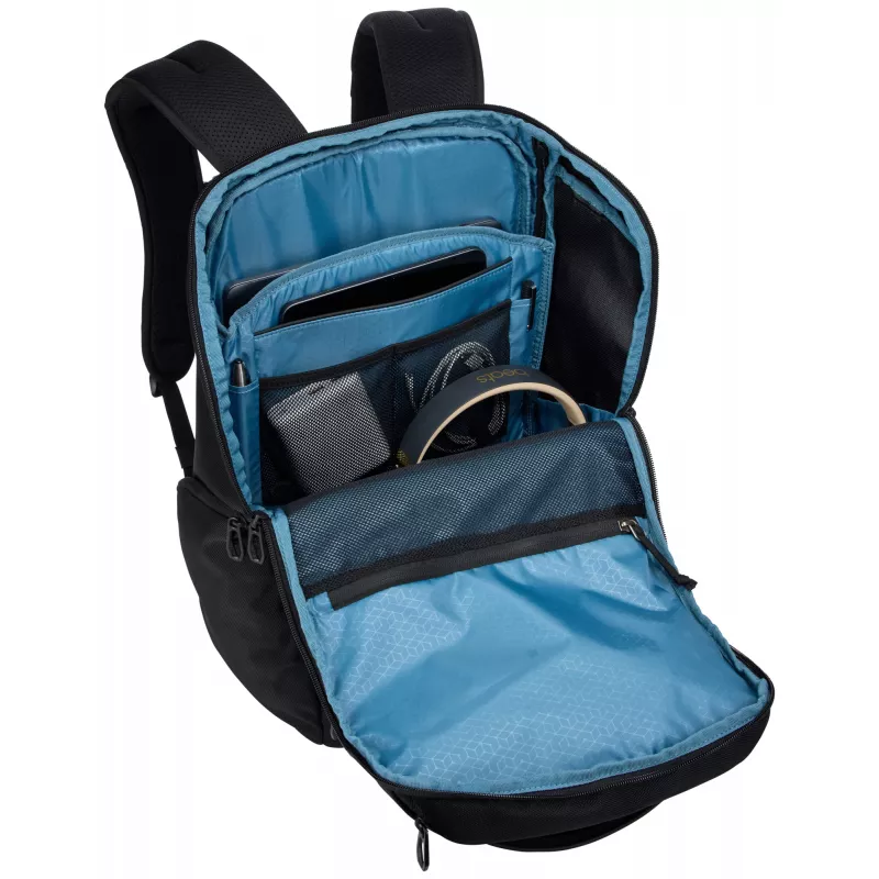 Thule Accent TACBP2216 mugursoma Ceļojumu mugursoma Melna Pārstrādāts poliesteris