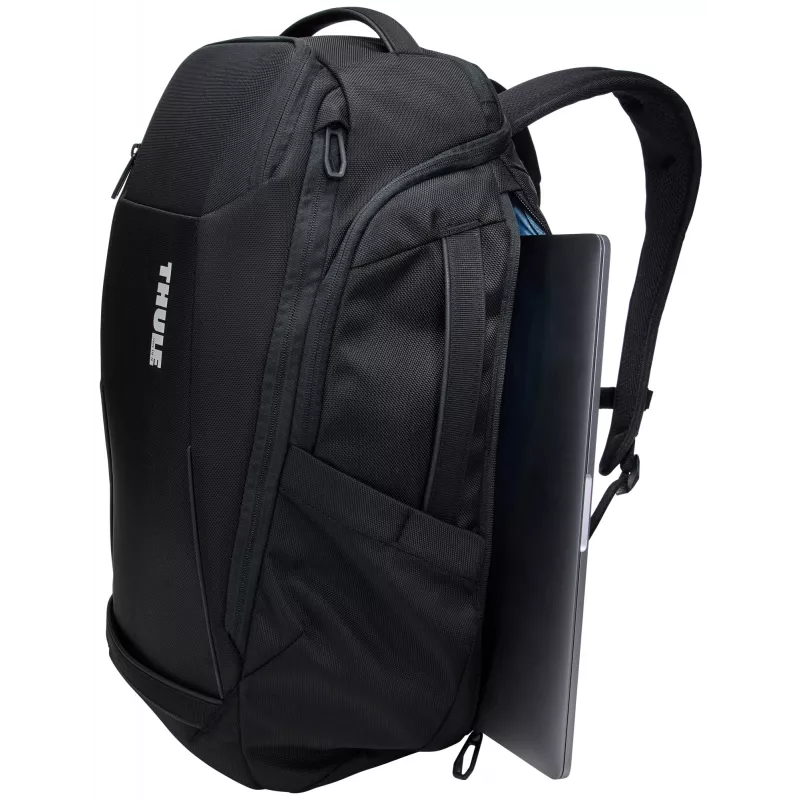 Thule Accent TACBP2216 mugursoma Ceļojumu mugursoma Melna Pārstrādāts poliesteris