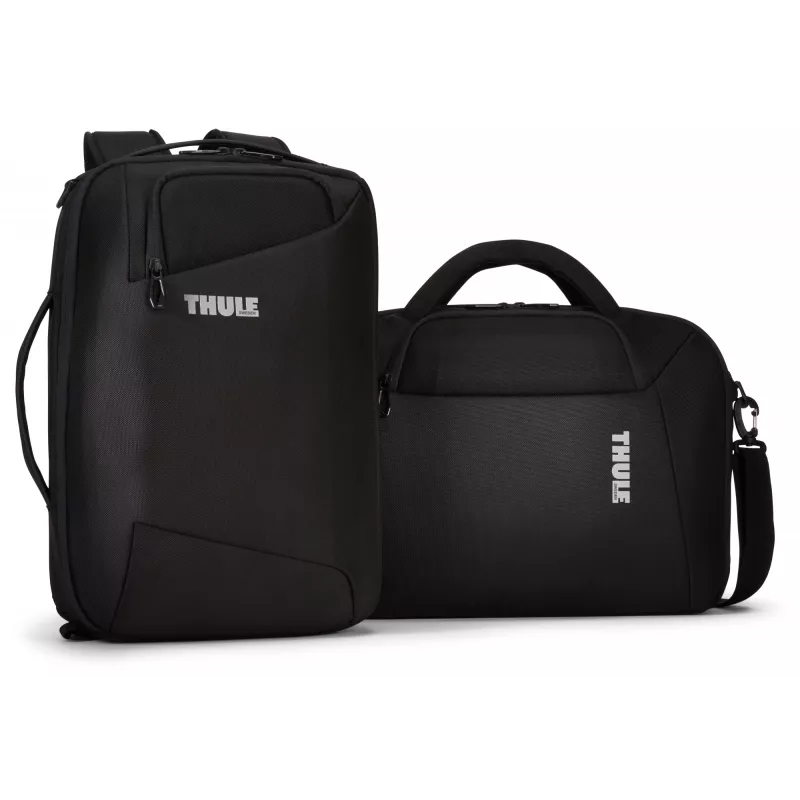 Mugursoma Thule Accent Convertible 17L — melna, 17 L ietilpība, pārveidojami nēsāšanas varianti