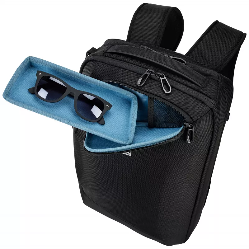 Mugursoma Thule Accent Convertible 17L — melna, 17 L ietilpība, pārveidojami nēsāšanas varianti