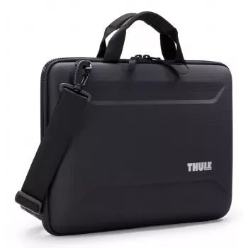 Thule Gauntlet 16 portatīvā datora soma 16 collu MacBook, melna, pastiprināta uzmava un aizsargājošs rāvējslēdzējs