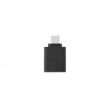 Kensington CA1010 USB-C uz USB-A V/S adapteris, USB-C, USB-A, melns