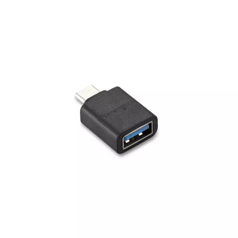 Kensington CA1010 USB-C uz USB-A V/S adapteris, USB-C, USB-A, melns