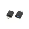 Kensington CA1010 USB-C uz USB-A V/S adapteris, USB-C, USB-A, melns