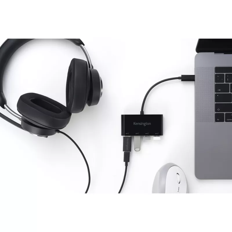 Kensington CH1200 USB-C 10Gbps 4 portu centrmezgls