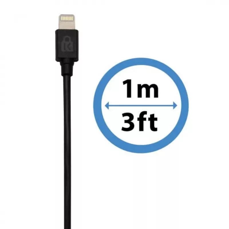 Kensington PowerBolt™ 2.4 automašīnas lādētājs — melns, Auto, cigarešu pievads, 1 m, melns