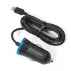 Kensington PowerBolt™ 2.4 automašīnas lādētājs — melns, Auto, cigarešu pievads, 1 m, melns