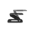 Kensington SmartFit EQ regulējams vairāku leņķu klēpjdatora statīvs, Klēpjdatora statīvs, Melns, Plastmasa, 33 cm (13 collas), 40,6 cm (16 collas), 3 kg