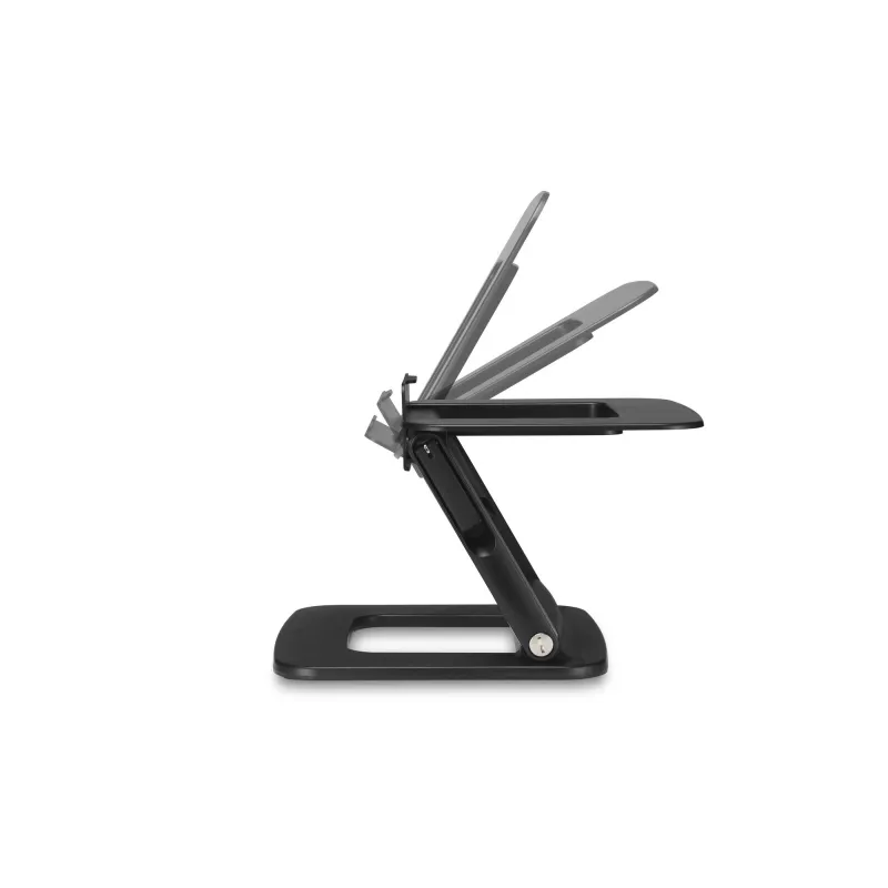 Kensington SmartFit EQ regulējams vairāku leņķu klēpjdatora statīvs, Klēpjdatora statīvs, Melns, Plastmasa, 33 cm (13 collas), 40,6 cm (16 collas), 3 kg