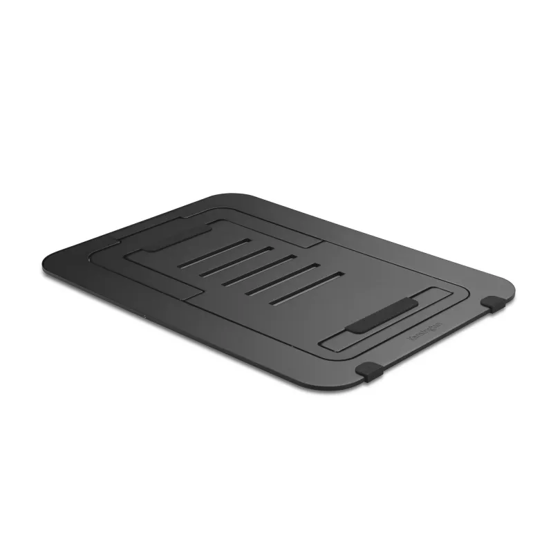 Kensington EQ regulējams alumīnija klēpjdatora statīvs, klēpjdatora statīvs, melns, alumīnijs, 25,4 cm (10 collas), 43,2 cm (17 collas), 3 kg