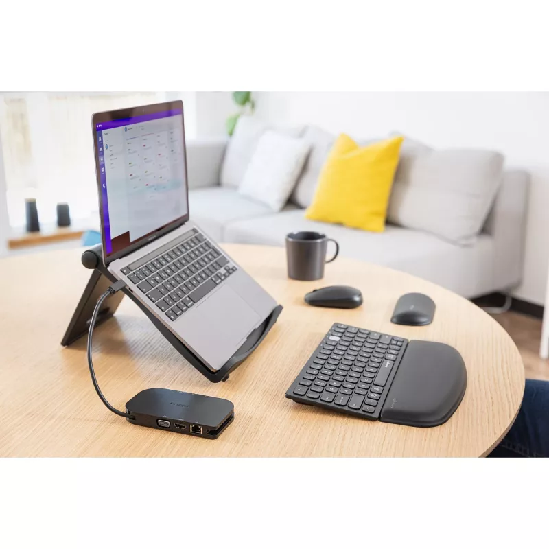 Kensington SmartFit Easy Riser portatīvā datora dzesēšanas statīvs – melns