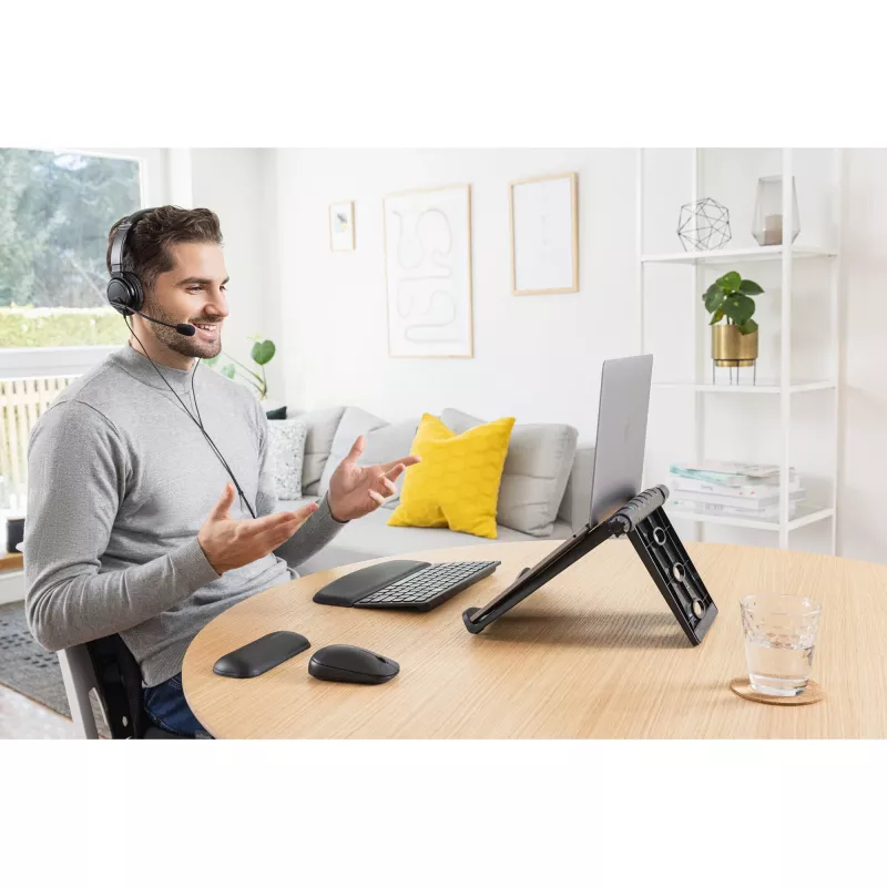 Kensington SmartFit Easy Riser portatīvā datora dzesēšanas statīvs – melns