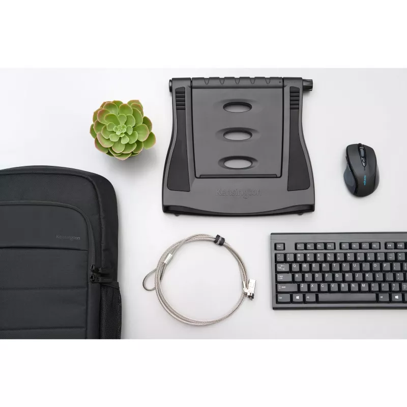 Kensington SmartFit Easy Riser portatīvā datora dzesēšanas statīvs – melns