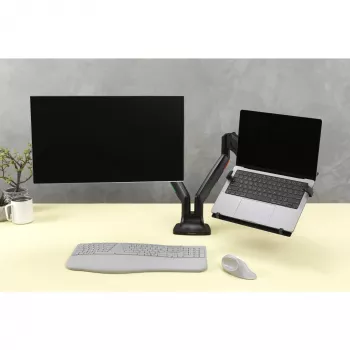 Kensington Universal Laptop Holder monitoru svirām, 4,5 kg, melns