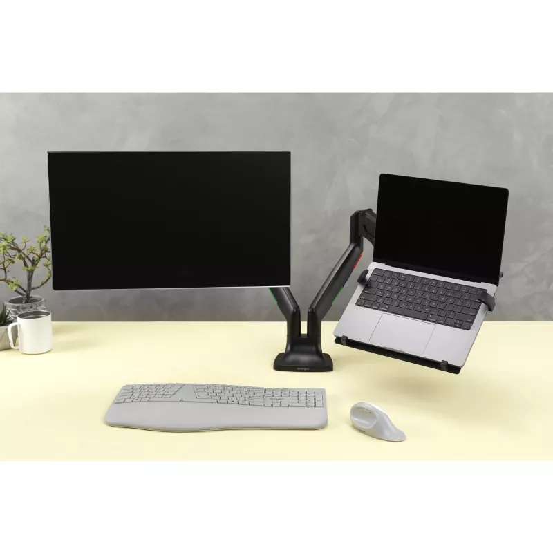 Kensington Universal Laptop Holder monitoru svirām, 4,5 kg, melns