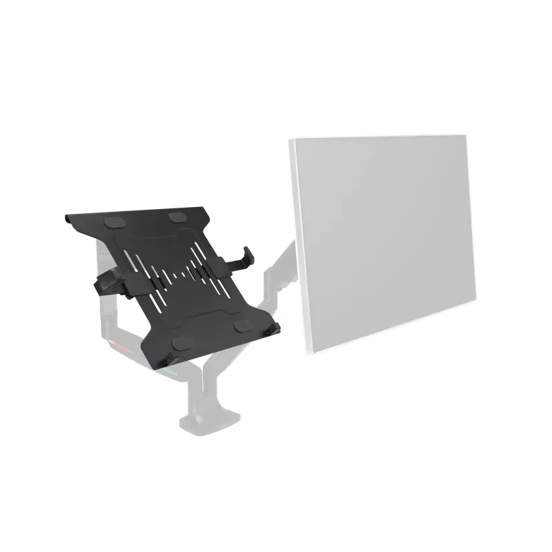 Kensington Universal Laptop Holder monitoru svirām, 4,5 kg, melns