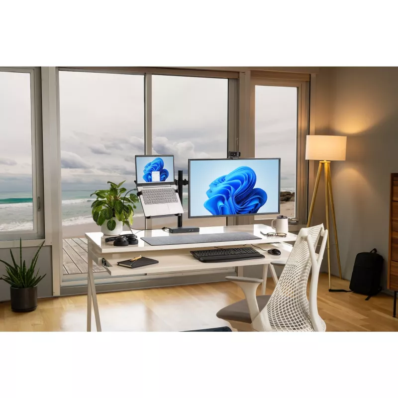 Kensington Universal Laptop Holder monitoru svirām, 4,5 kg, melns