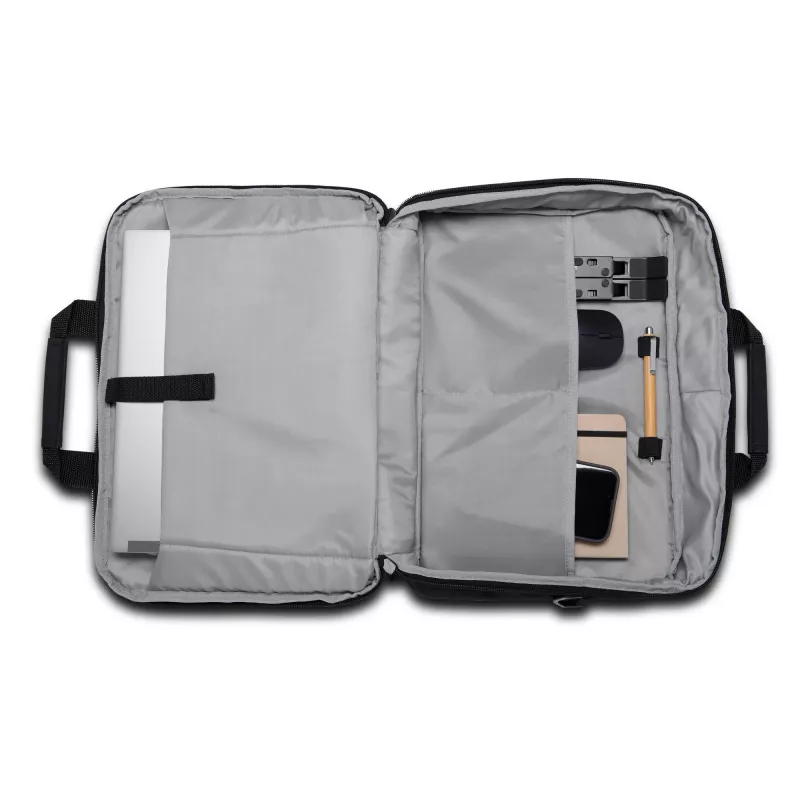 Portfelis Kensington K60390WW 40.6 cm 16 collas melns