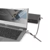 Kensington plāns N17 2.0 Keyed Dual Head Laptop Lock for Wedge-Shaped Slots