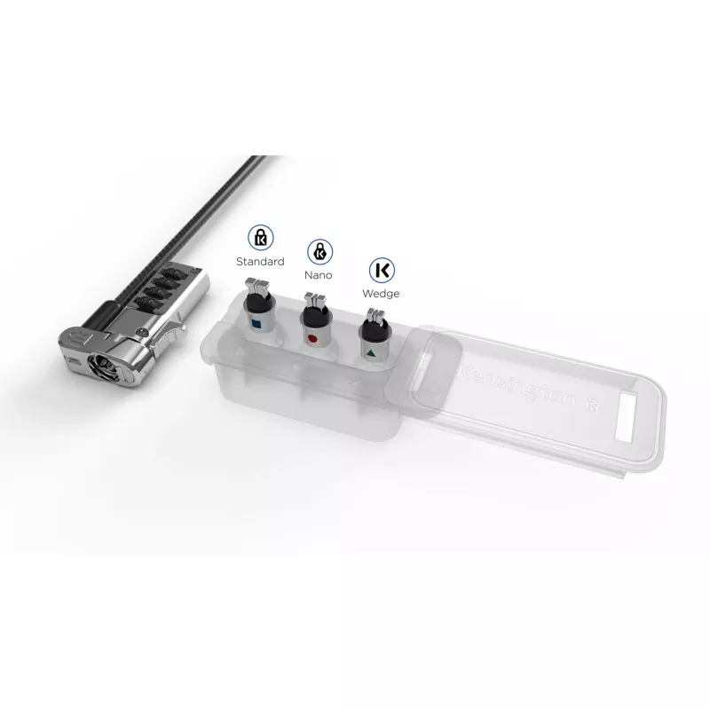 Kensington aizstājējs Lock Head Tips for Universal 3-in-1 Laptop Lock