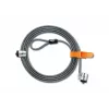Kensington MicroSaver® Keyed Twin Laptop Lock, 2,2 m, apaļā atslēga, tērauds