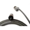 Kensington MicroSaver® Keyed Twin Laptop Lock, 2,2 m, apaļā atslēga, tērauds