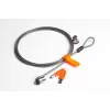Kensington MicroSaver® Keyed Twin Laptop Lock, 2,2 m, apaļā atslēga, tērauds