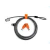 Kensington MicroSaver® Keyed Twin Laptop Lock, 2,2 m, apaļā atslēga, tērauds