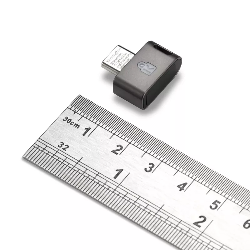 Kensington VeriMark Guard 2.1 USB-C pirksta nospieduma drošības atslēga-FIDO2, WebAuthn/CTAP2.1, FIDO U2F-vairāku platformu