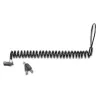 Kensington NANO PORTABLE KEYED LOCK KD, 2,3 m, Atslēga, Melns