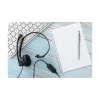 Kensington USB Mono austiņas ar vadu vadības ierīcēm, vadu, biroja/zvanu centram, austiņas, melnas
