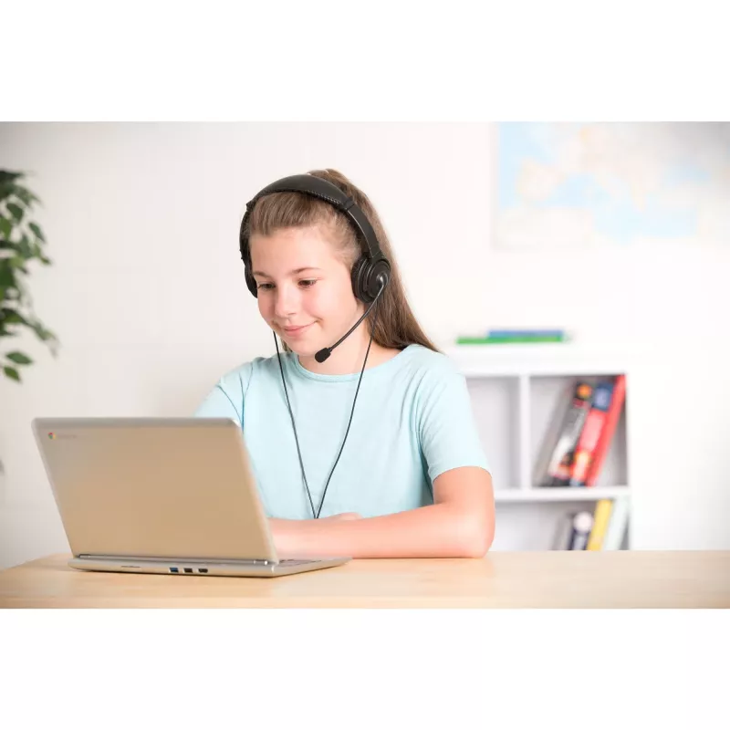 Austiņas Kensington Classic USB-A Headset ar Mic