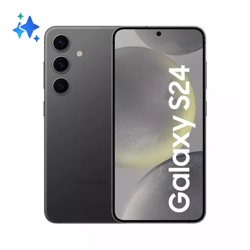 Samsung Galaxy S24 15.8 cm (6.2 inch) Dual SIM Android 14 5G USB Type-C 8 GB 128 GB 4000 mAh Melns