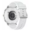 Samsung Galaxy Watch 8 Classic 3,3 cm (1,3 collas) AMOLED 46 mm Digitāls 438 x 438 pikseļi Skārienjutīgs ekrāns Sudraba krāsas Wi-Fi GPS (satelītu)