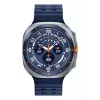Samsung Galaxy Watch Ultra 3,81 cm (1,5 collas) AMOLED 47 mm digitāls 480 x 480 pikseļi skārienjutīgs 4G Titāns Wi-Fi GPS (satelīts)