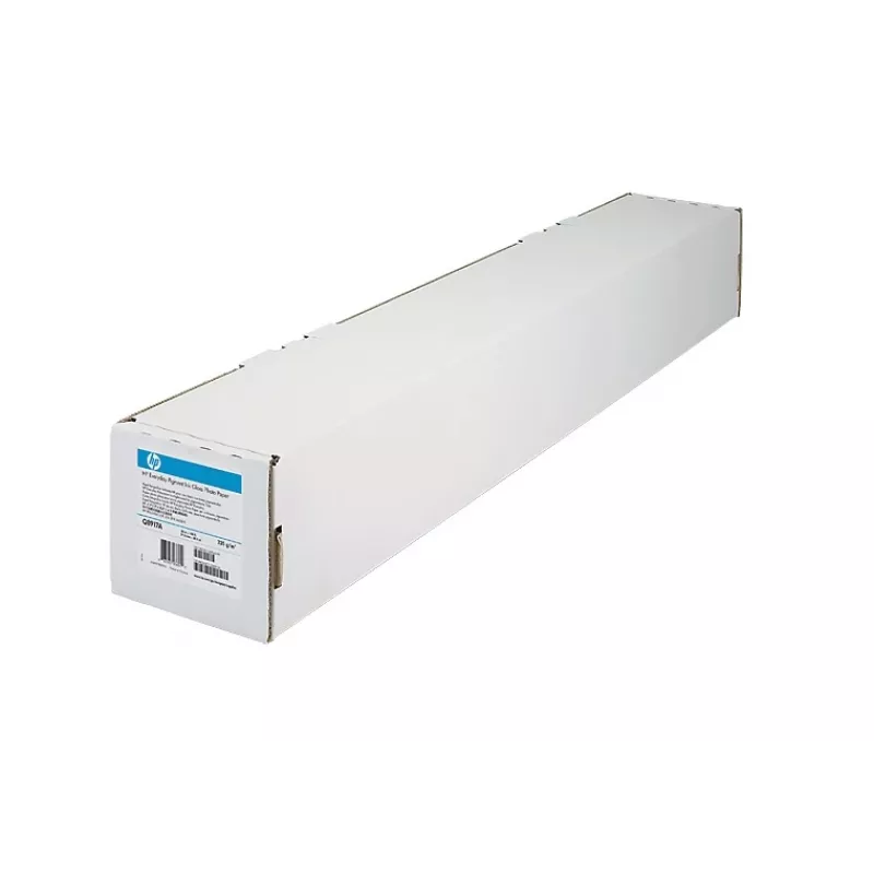 HP Clear Film 174 gsm-610 mm x 22.9 m (24 in x 75 ft), matēts, 80%, 1 gads, Amerikas Savienotās Valstis, 15 - 35 °C, 15 - 30 °C
