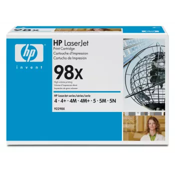 HP 98X tonera kasetne 1 gab. Oriģināls Melns
