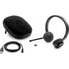 HP UC Wireless Duo austiņas, bezvadu, birojam/zvanu centram, 310 g, austiņas, melnas