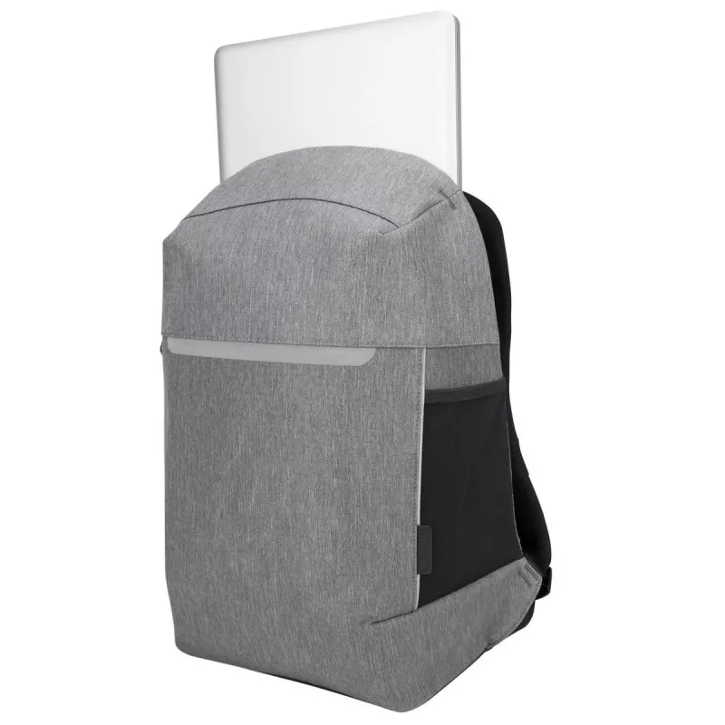 Targus CityLite 39,6 cm (15,6 collas) mugursoma, melna, pelēka