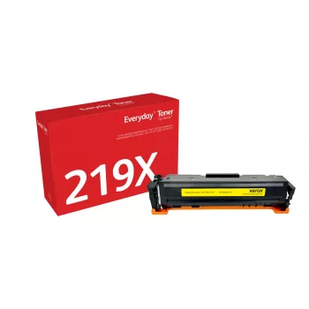 Everyday™ dzeltens tonera kasetne no Xerox, saderīga ar HP 219X (W2192X), augstas ietilpības