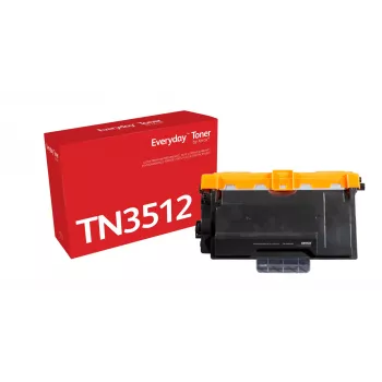 Everyday™ melnais tonera kārtridžs, Xerox, saderīgs ar Brother TN3512, īpaši liela ietilpība