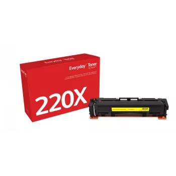 Everyday™ dzeltena Toner by Xerox Saderīga with HP 220X (W2202X), High capacity