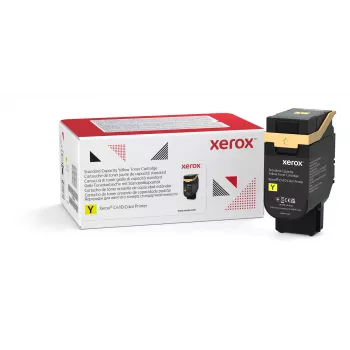Xerox Genuine ® C410 Color Printer/VersaLink® C415 Color Multifunction Printer dzeltena Standard capacity tonera kasete (2000 lapas) - 006R04680