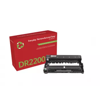 Xerox Everyday™ Mono Drum Remanufactured by Saderīga ar Brother DR2200, Standard capacity