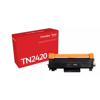 Everyday™ Mono Toner by Xerox, saderīgs ar Brother TN2420, lielas ietilpības
