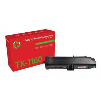Everyday™ Melns Remanufactured Toner by Xerox, saderīgs ar Kyocera TK-1160, standarta ietilpība