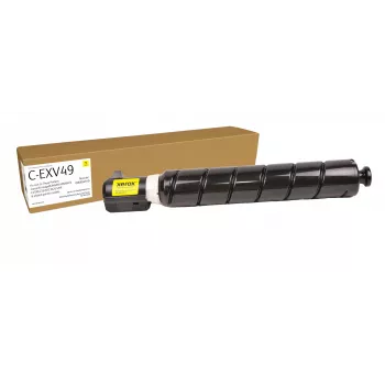 Everyday™ dzeltena Remanufactured Toner by Xerox Saderīga ar Canon C-EXV49 (8527B002), Standard capacity