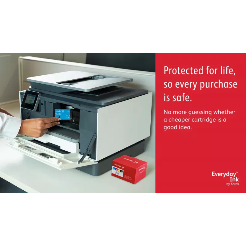 Everyday™ Multipack Ink by Xerox saderīgs ar HP HP963XL (HP963XL MULTIPACK), Augsta ietilpība
